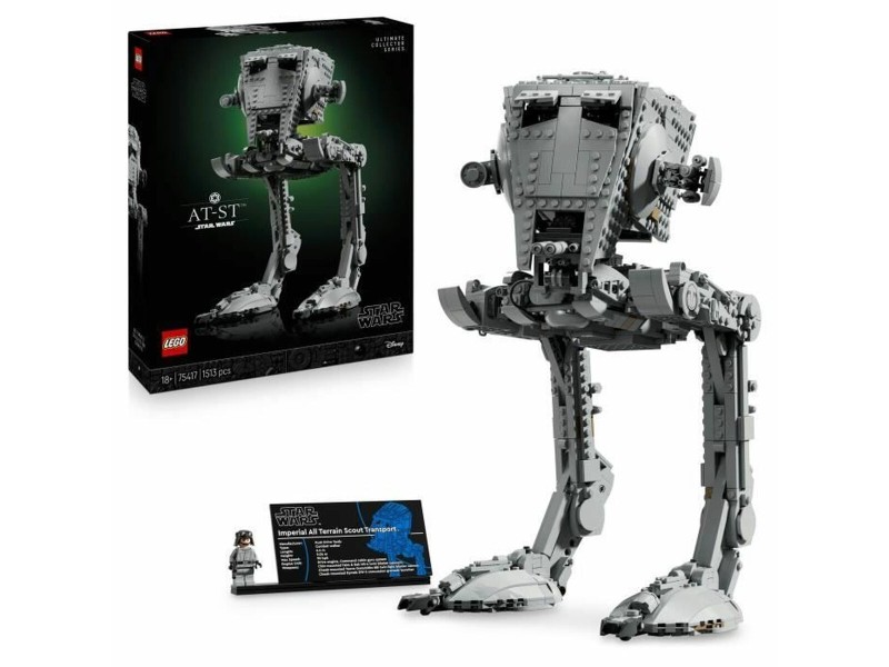 Строителна Игра Lego STAR WARS 75417 AT-ST NaN –  BB Изграждане на игри
