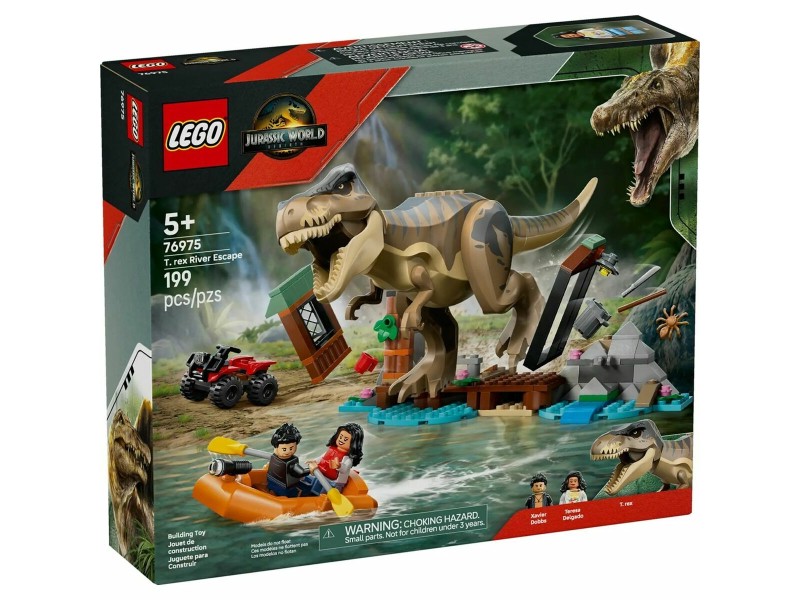 Строителна Игра Lego JURASSIC WORLD 76975 T.Rex River Escape NaN –  BB Изграждане на игри