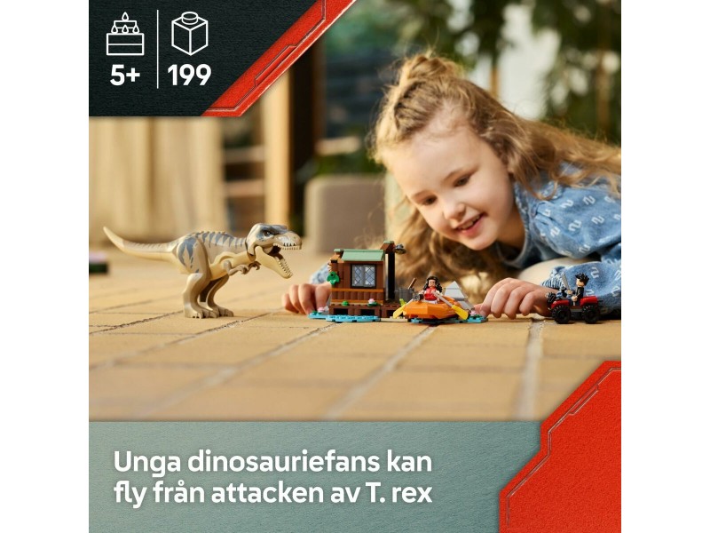 Строителна Игра Lego JURASSIC WORLD 76975 T.Rex River Escape NaN –  BB Изграждане на игри