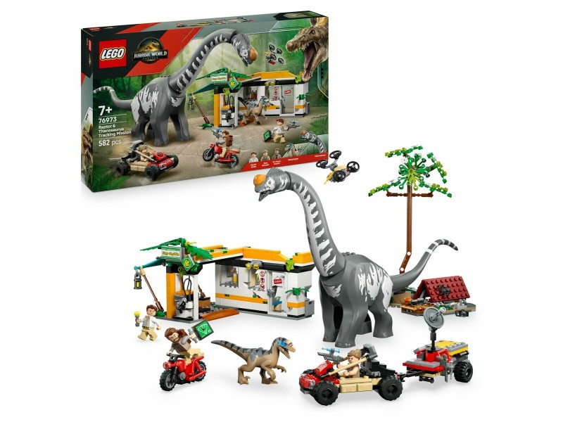 Строителна Игра Lego JURASSIC WORLD 76973 Raptor & Titanosaurus Tracking Mission NaN от | techMAG.bg Строителна Игра Lego JURASSIC WORLD 76973 Raptor & Titanosaurus Tracking Mission NaN – BB Изграждане на игри