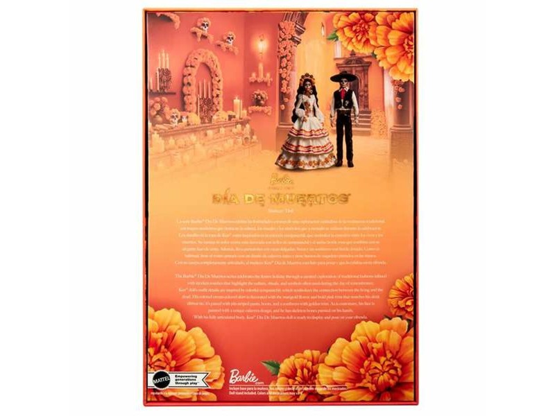 Кукла Mattel Ken Ден на мъртвите NaN –  BB Модни кукли