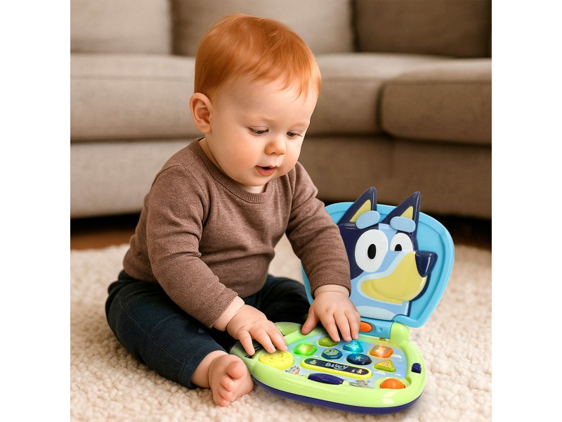 Играчка компютър Bluey английски език 20 x 17 x 14 cm (4 броя) NaN –  BB Образователни компютри и аксесоари