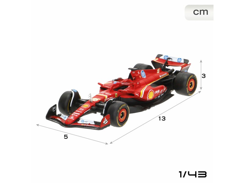 Кола играчка Ferrari F1 2024 SF24 (6 броя) NaN –  BB Автомобили и състезателни коли