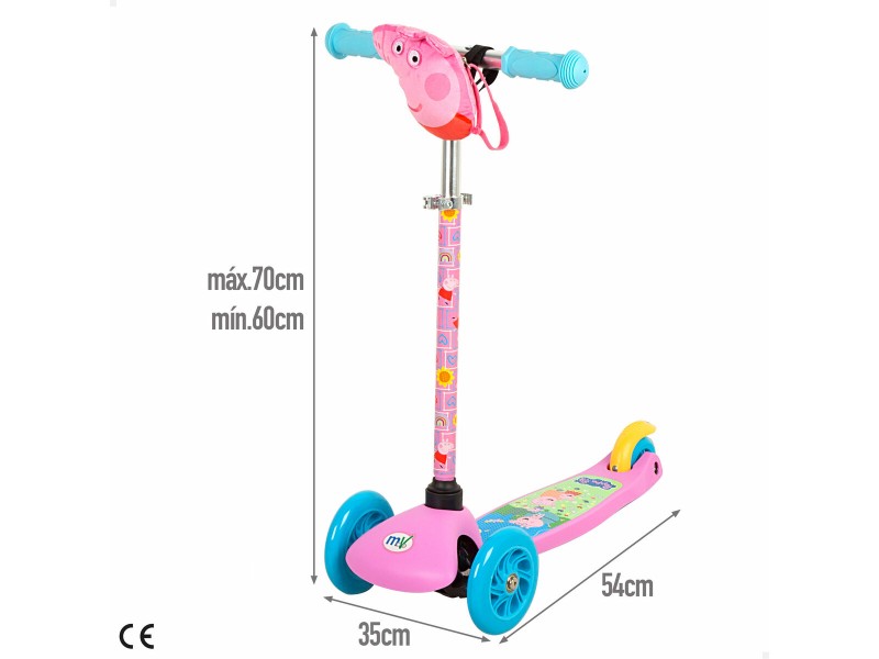 Патинет Скутер Peppa Pig (2 броя) NaN –  BB Тротинетки