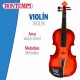 Цигулка Bontempi 13 x 40 x 5 cm Електриково (4 броя) NaN –  BB Китари и струни