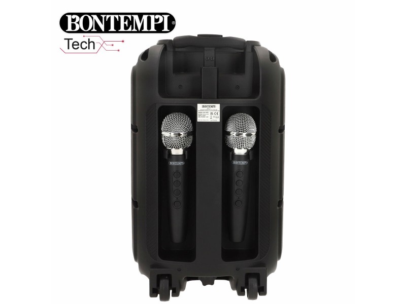 Тонколони с микрофон Караоке Bontempi Пластмаса 27 x 40 x 25 cm (2 броя) NaN –  BB Барабани и перкусии