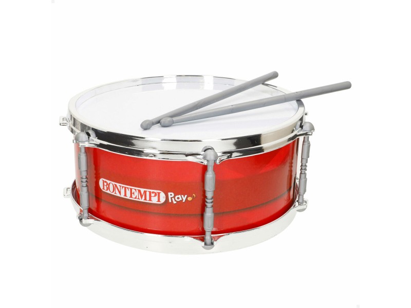 Барабан Bontempi Пластмаса 31 x 15 x 31 cm Червен (4 броя) NaN –  BB Барабани и перкусии