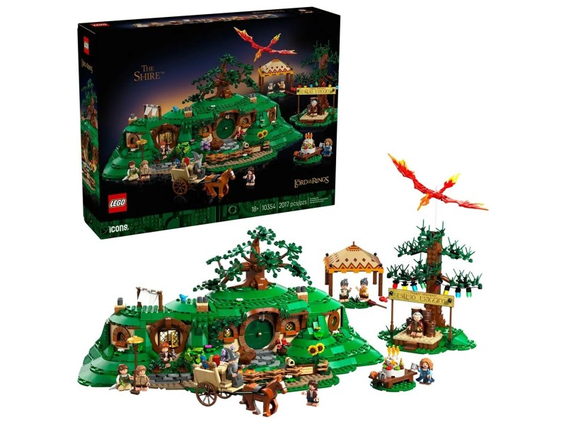 Строителна Игра Lego ICONS 10354 The Lord of the Rings: The Shire 2017 Части NaN –  BB Изграждане на игри