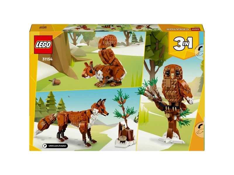 Строителна Игра Lego CREATOR 31154 Red Fox 667 Части NaN от | techMAG.bg Строителна Игра Lego CREATOR 31154 Red Fox 667 Части NaN – BB Изграждане на игри