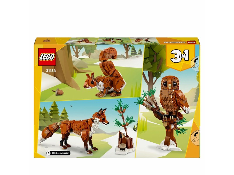 Строителна Игра Lego CREATOR 31154 Red Fox 667 Части NaN от | techMAG.bg Строителна Игра Lego CREATOR 31154 Red Fox 667 Части NaN – BB Изграждане на игри