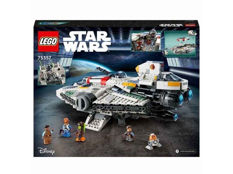 Строителна Игра Lego STAR WARS 75357 Ghost & Phantom II 1394 Части NaN –  BB Изграждане на игри