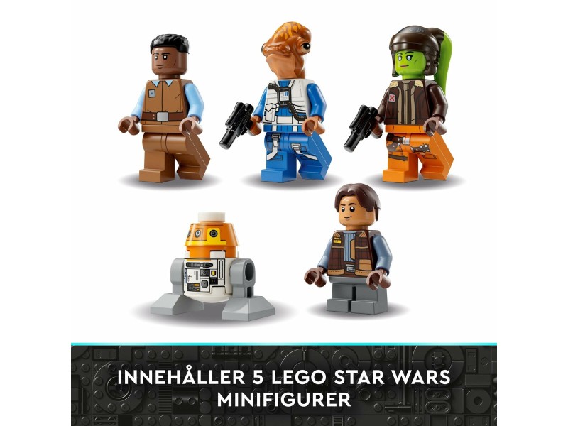 Строителна Игра Lego STAR WARS 75357 Ghost & Phantom II 1394 Части NaN –  BB Изграждане на игри