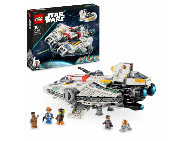 Строителна Игра Lego STAR WARS 75357 Ghost & Phantom II 1394 Части NaN –  BB Изграждане на игри