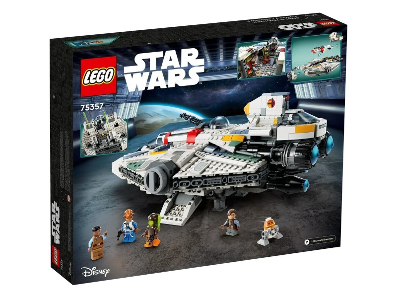 Строителна Игра Lego STAR WARS 75357 Ghost & Phantom II 1394 Части NaN –  BB Изграждане на игри