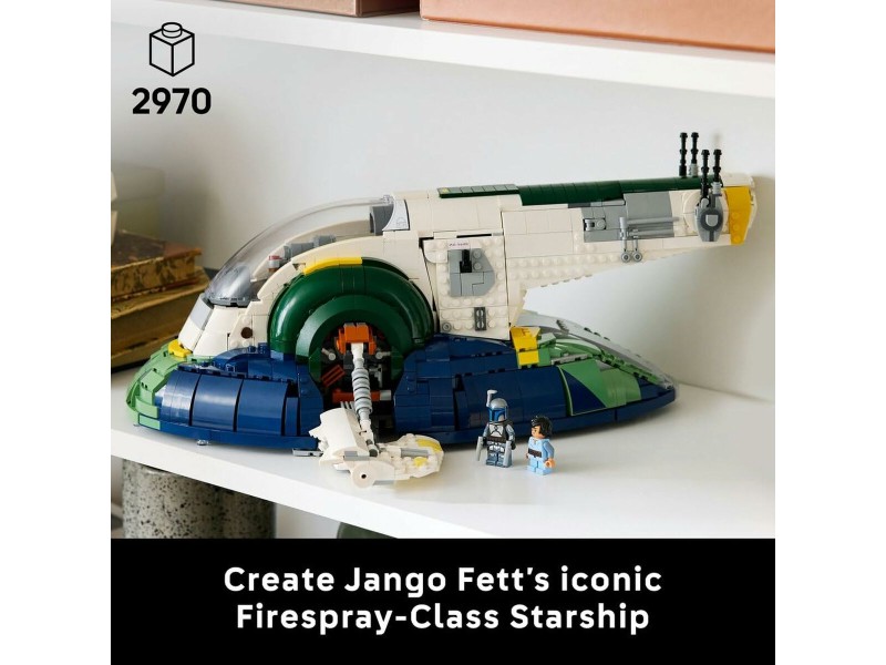 Строителна Игра Lego STAR WARS 75409 Jango Fetts Starship 2970 Части NaN –  BB Изграждане на игри