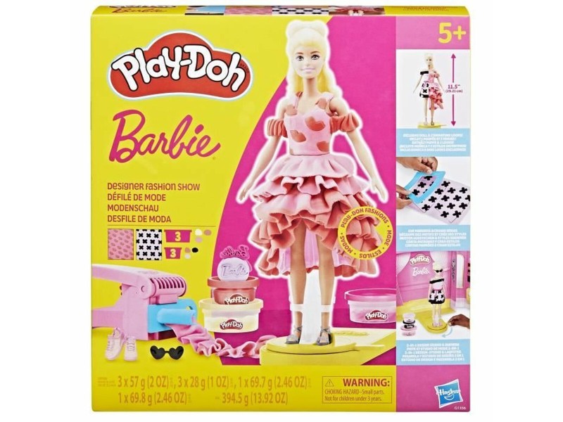 Игра от Пластелин Play-Doh Barbie Designer Fashion Show Многоцветен NaN –  BB Глина и пластелин за моделиране