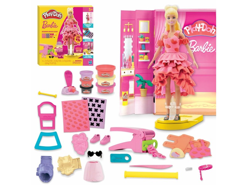 Игра от Пластелин Play-Doh Barbie Designer Fashion Show Многоцветен NaN –  BB Глина и пластелин за моделиране