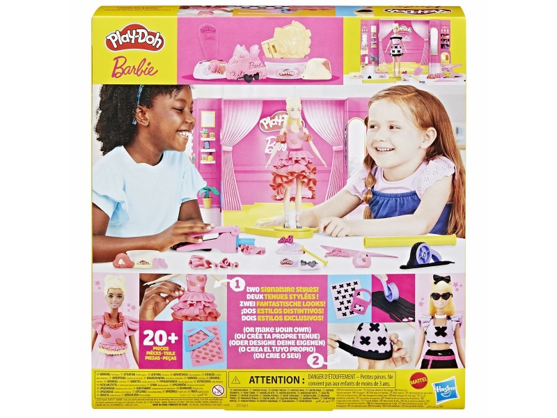 Игра от Пластелин Play-Doh Barbie Designer Fashion Show Многоцветен NaN –  BB Глина и пластелин за моделиране