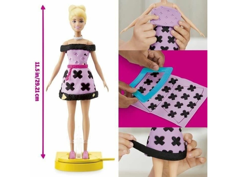 Игра от Пластелин Play-Doh Barbie Designer Fashion Show Многоцветен NaN –  BB Глина и пластелин за моделиране