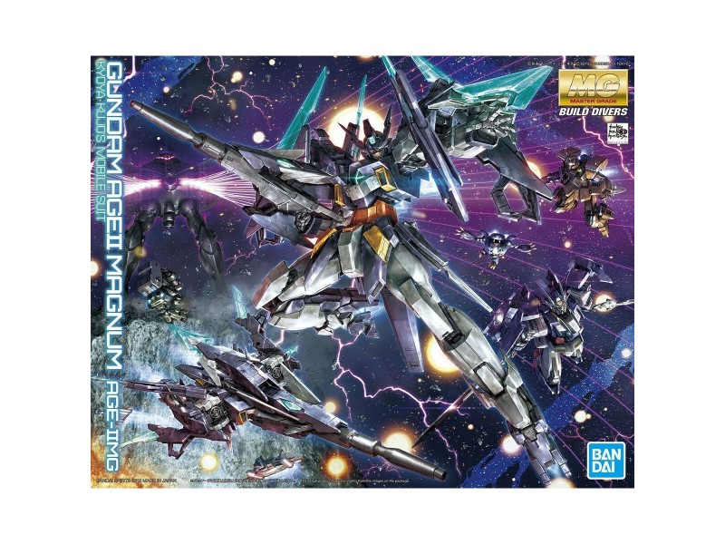 Колекционна фигура Bandai MG 1/100 GUNDAM AGE II MAGNUM NaN –  BB Реплики на филми и телевизии и мърчандайзинг