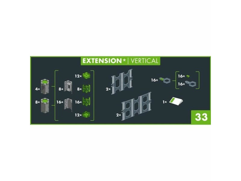 Строителна Игра Ravensburger GraviTrax PRO Extension 33 Части NaN –  BB Изграждане на игри