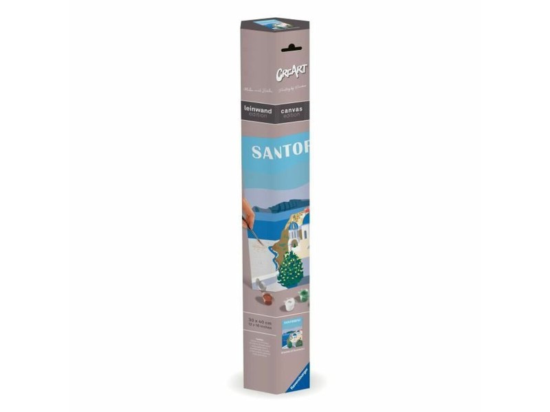 Комплект Рисуване по Числа Ravensburger Santorini 30 x 40 cm NaN –  BB Рисуване по цифри