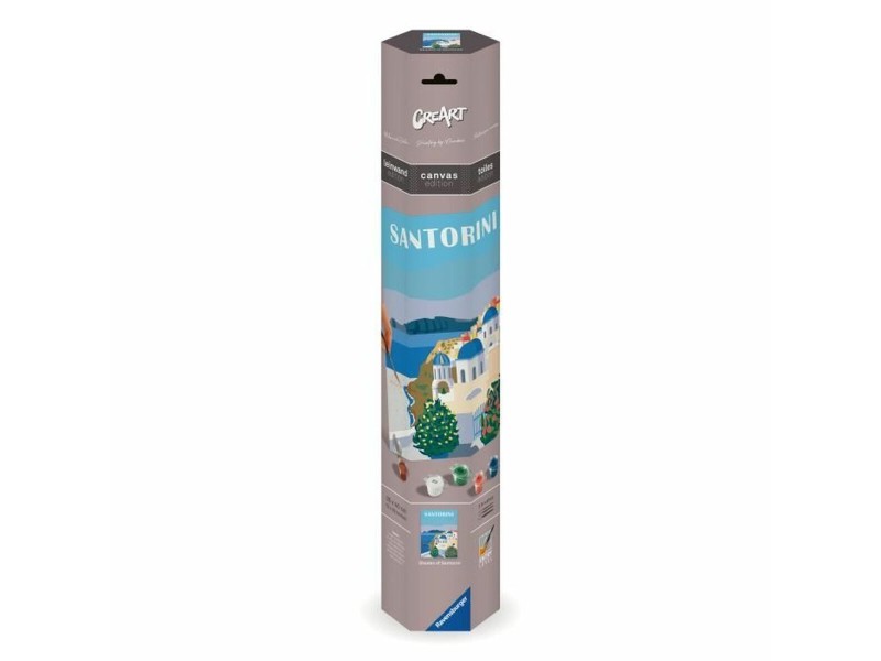 Комплект Рисуване по Числа Ravensburger Santorini 30 x 40 cm NaN –  BB Рисуване по цифри