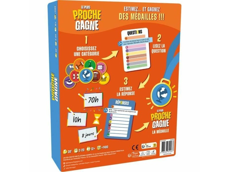 Настолна игра Asmodee The Closest Wins: The Ultimate Quiz Game NaN –  BB Игри с токени