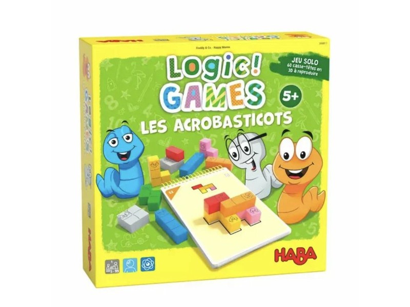 Настолна игра HABA Logic Games - Happy Worms NaN –  BB Образователни игри