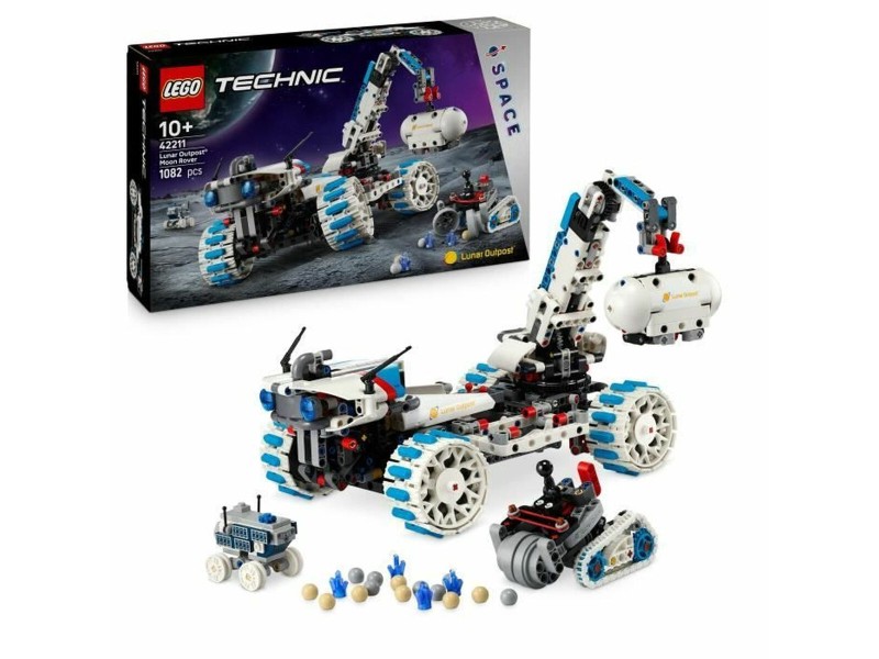 Строителна Игра Lego 42211 Lunar Outpost Moon Rover Space Vehicle 1082 Части NaN –  BB Изграждане на игри
