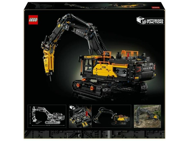 Строителна Игра Lego 42215 Volvo EC500 Hybrid Excavator 2359 Части NaN –  BB Изграждане на игри