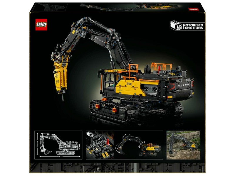 Строителна Игра Lego 42215 Volvo EC500 Hybrid Excavator 2359 Части NaN –  BB Изграждане на игри