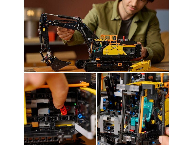 Строителна Игра Lego 42215 Volvo EC500 Hybrid Excavator 2359 Части NaN –  BB Изграждане на игри