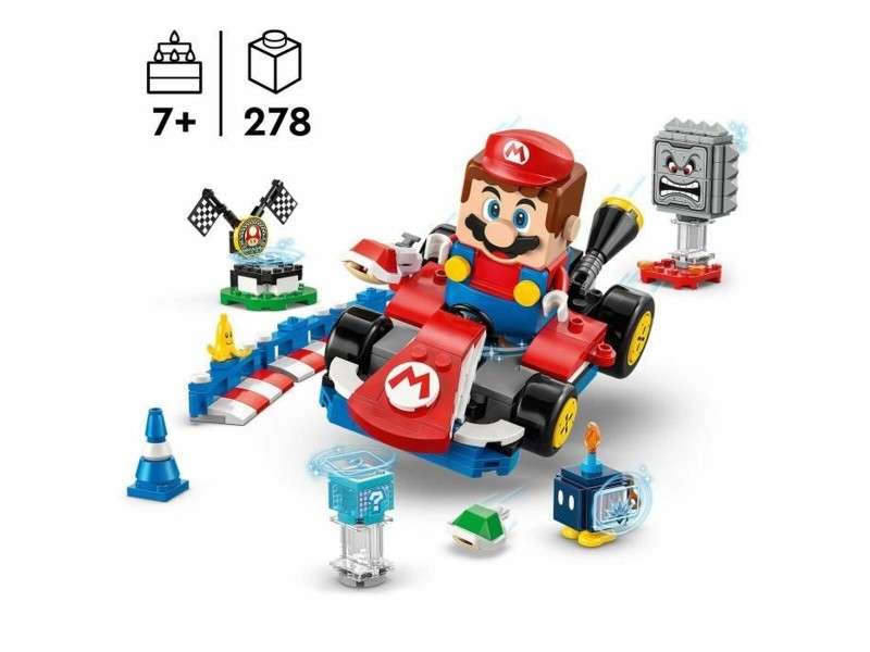 Строителна Игра Lego 72043 Interactive LEGO Mario and Standard Kart 278 Части NaN –  BB Изграждане на игри