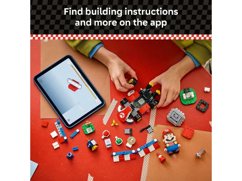 Строителна Игра Lego 72043 Interactive LEGO Mario and Standard Kart 278 Части NaN –  BB Изграждане на игри