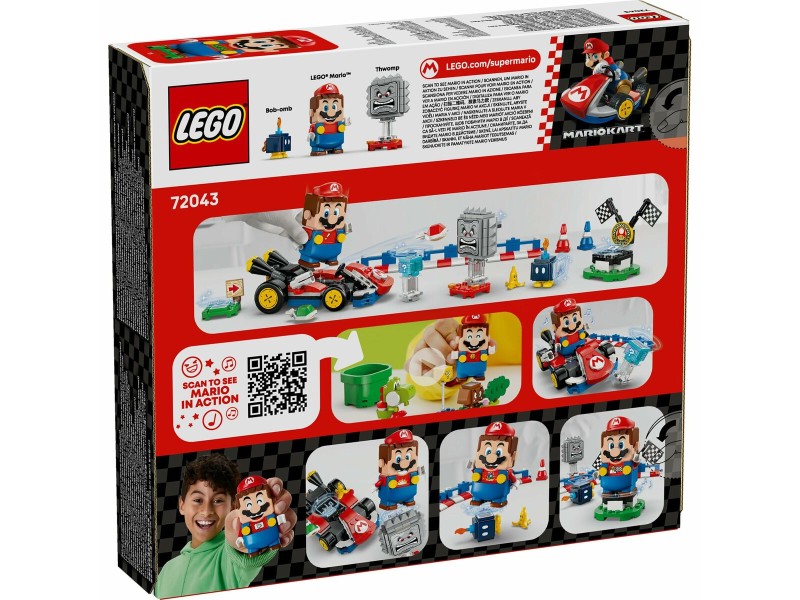 Строителна Игра Lego 72043 Interactive LEGO Mario and Standard Kart 278 Части NaN –  BB Изграждане на игри