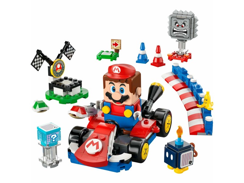 Строителна Игра Lego 72043 Interactive LEGO Mario and Standard Kart 278 Части NaN –  BB Изграждане на игри
