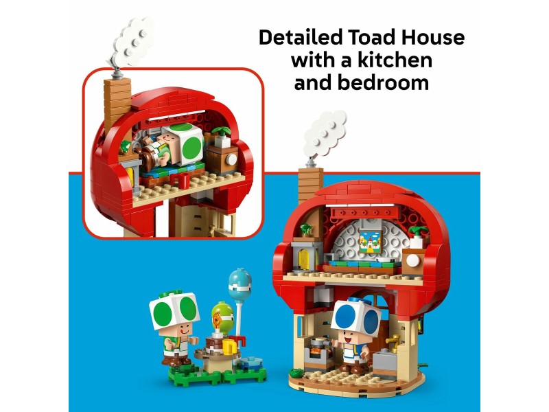 Строителна Игра Lego 72041 Party at Toads House 276 Части NaN –  BB Изграждане на игри