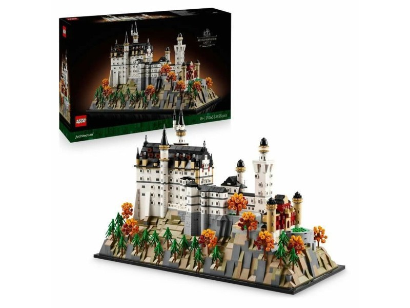 Строителна Игра Lego 21063 Neuschwanstein Castle 3455 Части NaN –  BB Изграждане на игри