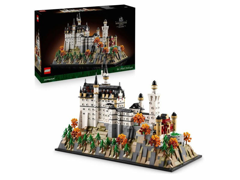 Строителна Игра Lego 21063 Neuschwanstein Castle 3455 Части NaN –  BB Изграждане на игри