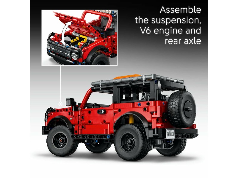 Строителна Игра Lego 42213 Ford Bronco SUV 943 Части NaN –  BB Изграждане на игри