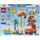 Строителна Игра Lego 11202 Blueys Beach & Family Car Trip 133 Части NaN –  BB Изграждане на игри