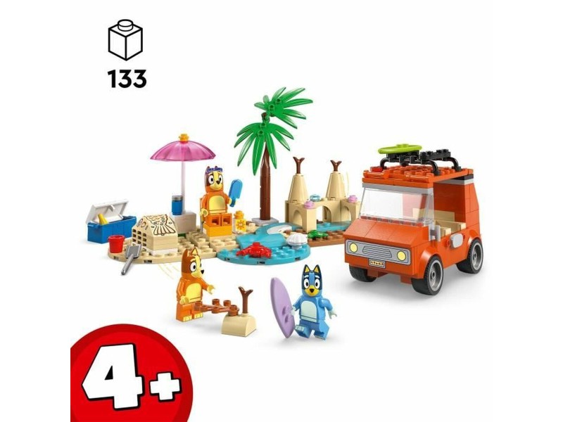 Строителна Игра Lego 11202 Blueys Beach & Family Car Trip 133 Части NaN –  BB Изграждане на игри