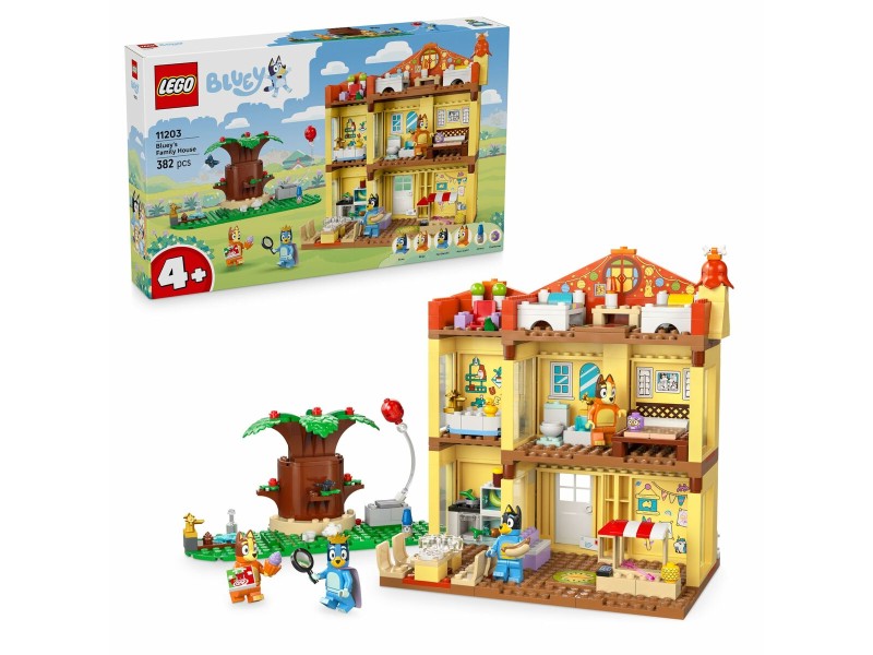 Строителна Игра Lego 11203 Blueys Family House 382 Части NaN –  BB Изграждане на игри