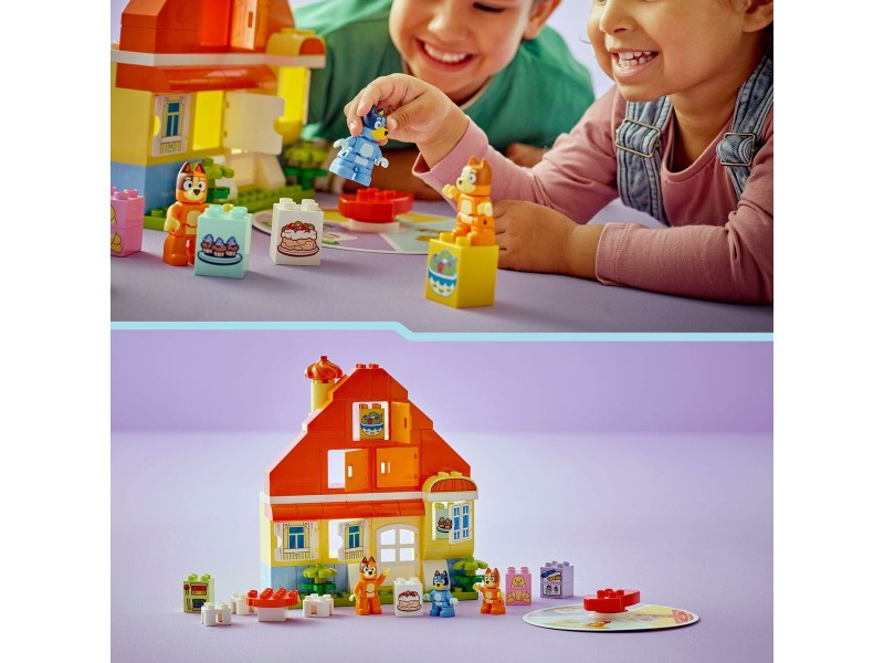 Строителна Игра Lego DUPLO 10459 Blueys Family House with Memory 83 Части NaN –  BB Изграждане на игри