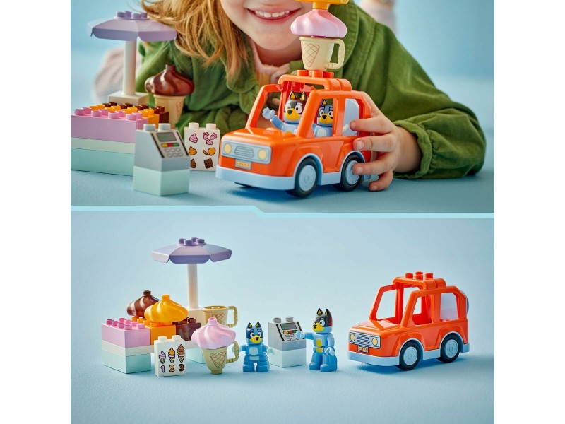 Строителна Игра Lego Duplo 10458 Ice Cream Trip with Bluey 22 Части NaN –  BB Изграждане на игри