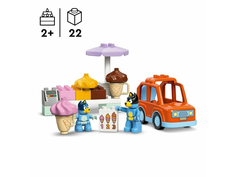 Строителна Игра Lego Duplo 10458 Ice Cream Trip with Bluey 22 Части NaN –  BB Изграждане на игри