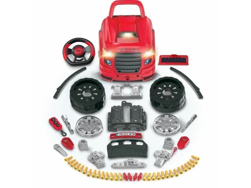 Набор инструменти за деца Buddy Toys 47 x 40 x 39 cm Мобилна Работилница 61 Части NaN –  BB Инструменти за играчки