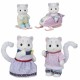 Playset Sylvanian Families Snow Leopard Family Многоцветен NaN –  BB Комплекти играчки фигури