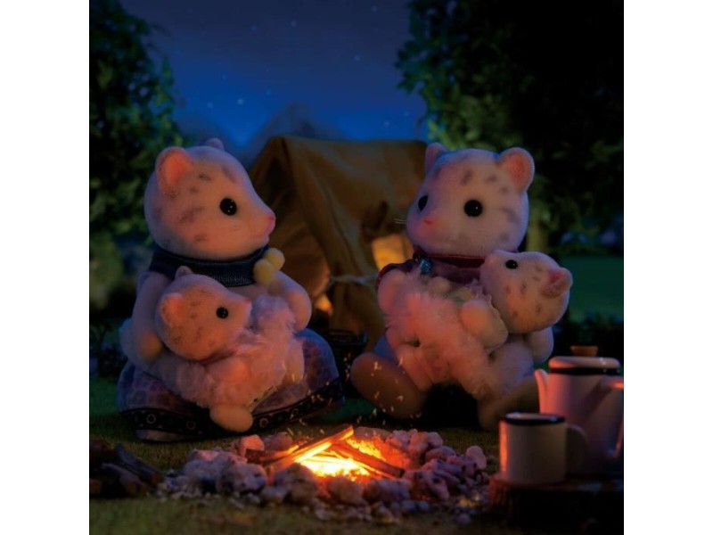 Playset Sylvanian Families Snow Leopard Family Многоцветен NaN –  BB Комплекти играчки фигури